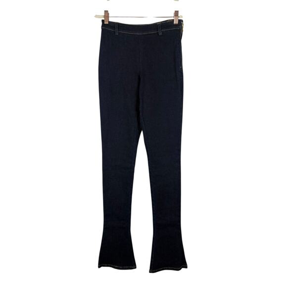 Retrofete Jeans Leg Low Rise Stretch Denim Micro Flare Blue Sz 25 - SAMPLE SALE! - Picture 1 of 8